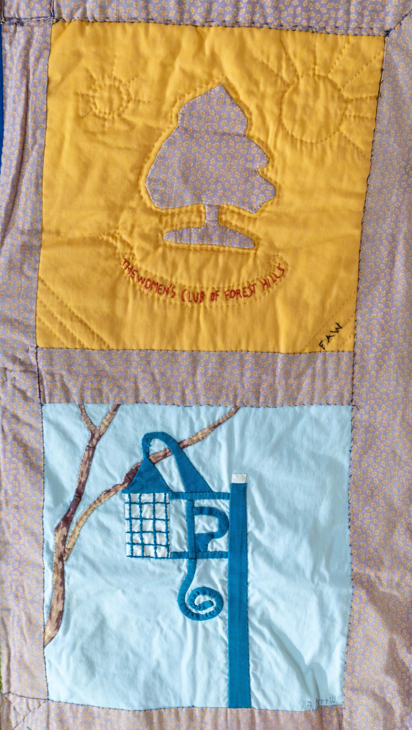 Tree of Life — Frances Whalen / Lamp Light, Forest Hills Gardens — B. Merrill