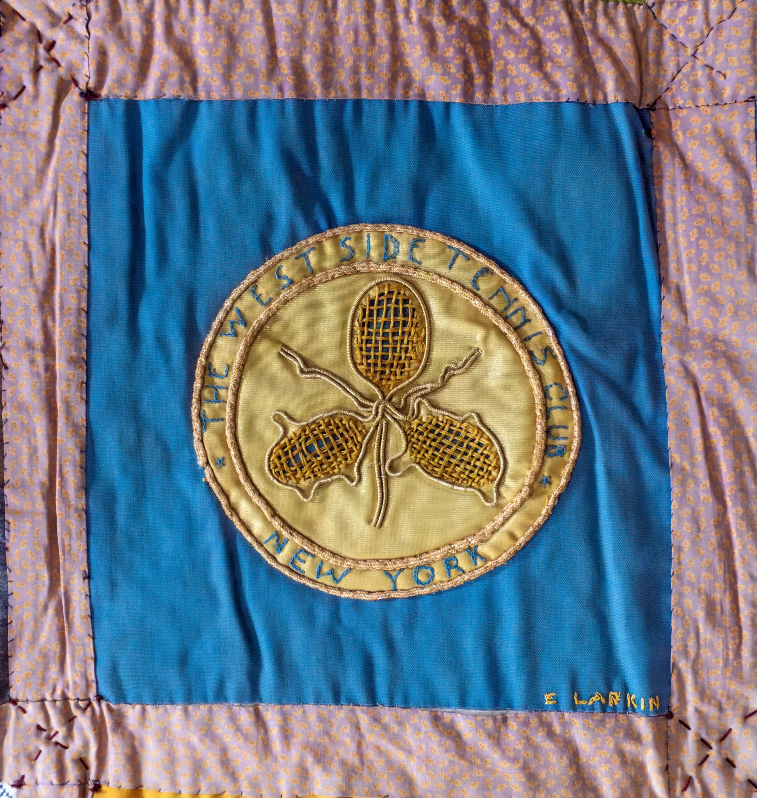 Emblem, West Side Tennis Club — E. Larkin