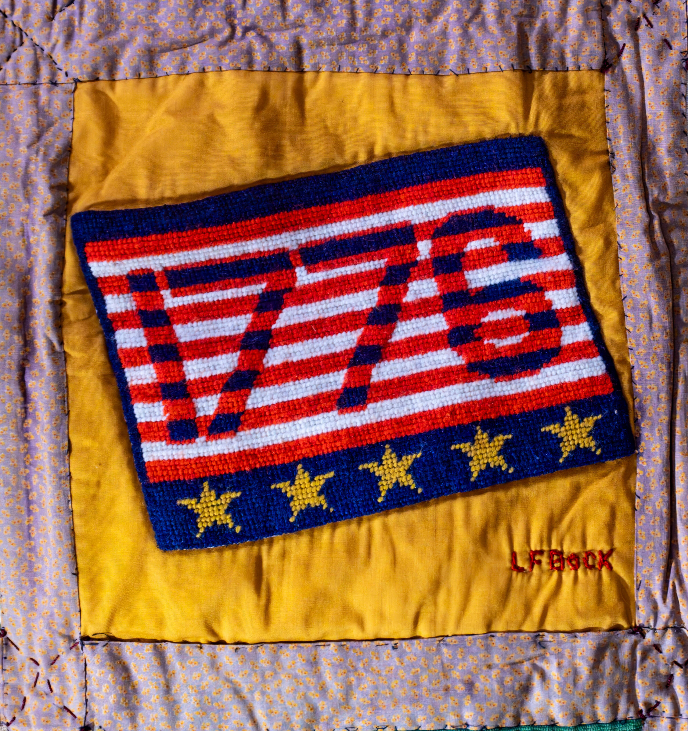 Flag, 1776 — Louise Bock